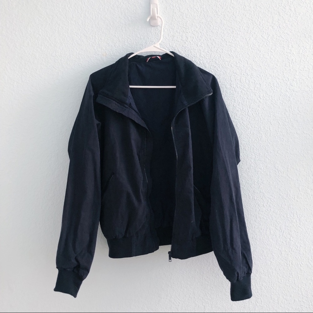 brandy melville navy stephanie jacket